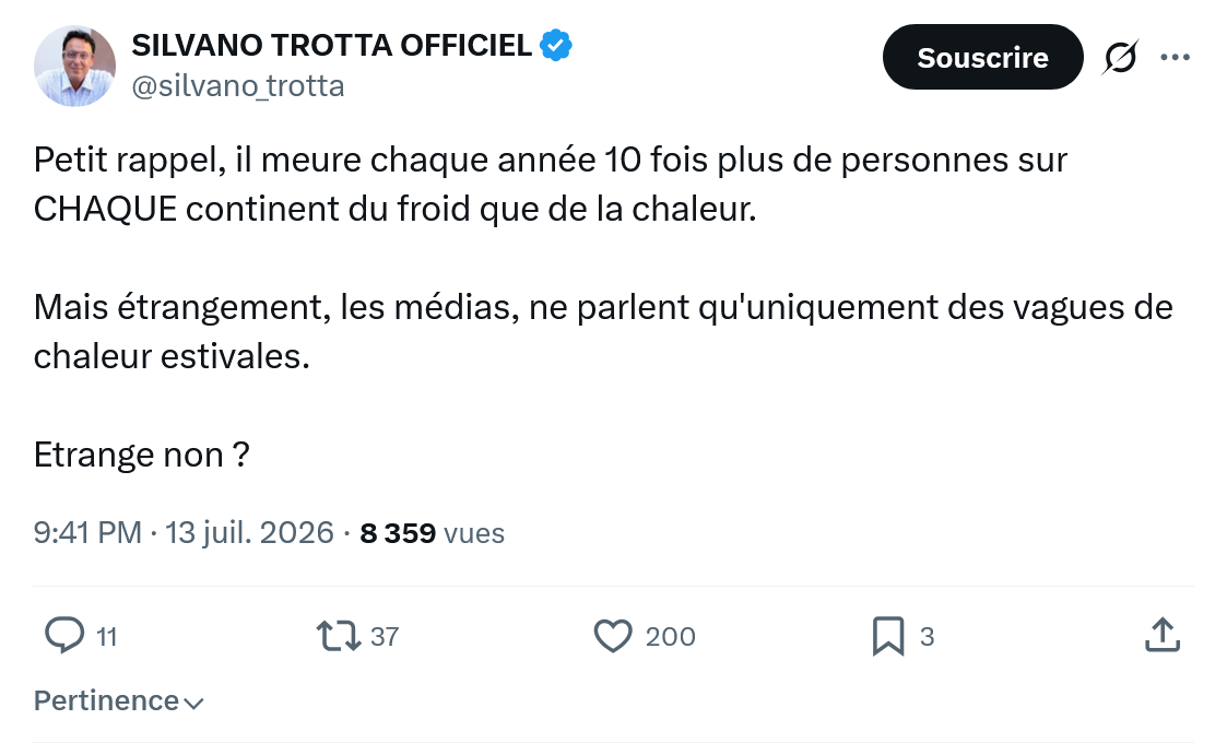 Silvano Trotta: Petit rappel...