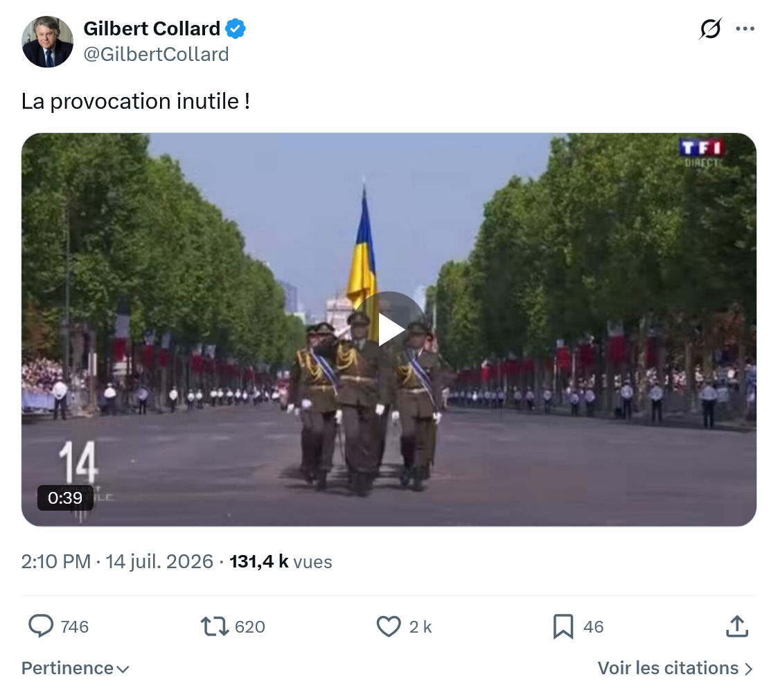 Gilbert Collard: La provocation inutile !...