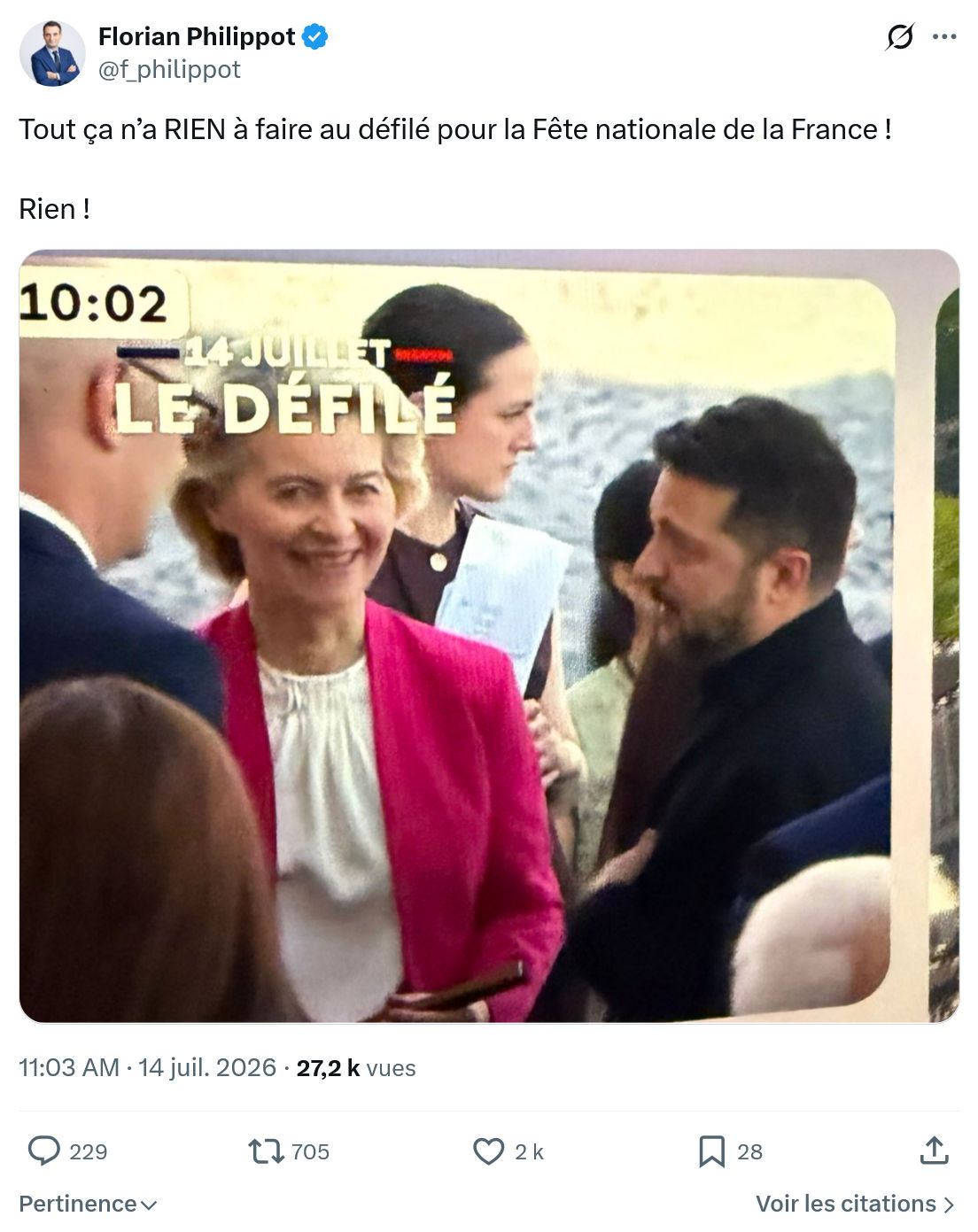 Florian Philippot: Tout ça n’a RIEN...