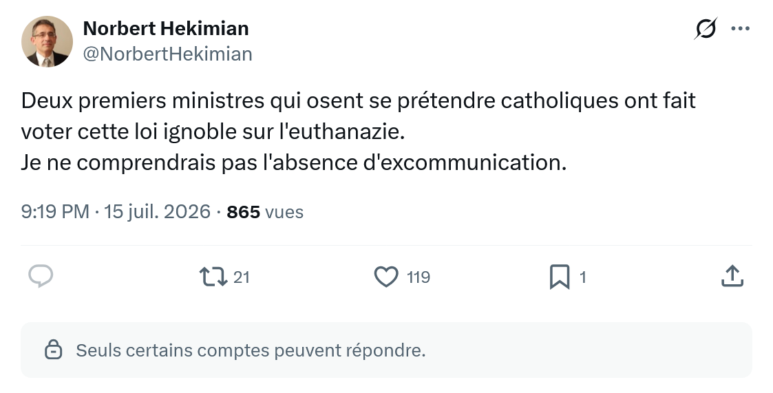 Norbert Hekimian: Deux premiers ministres qui osent...