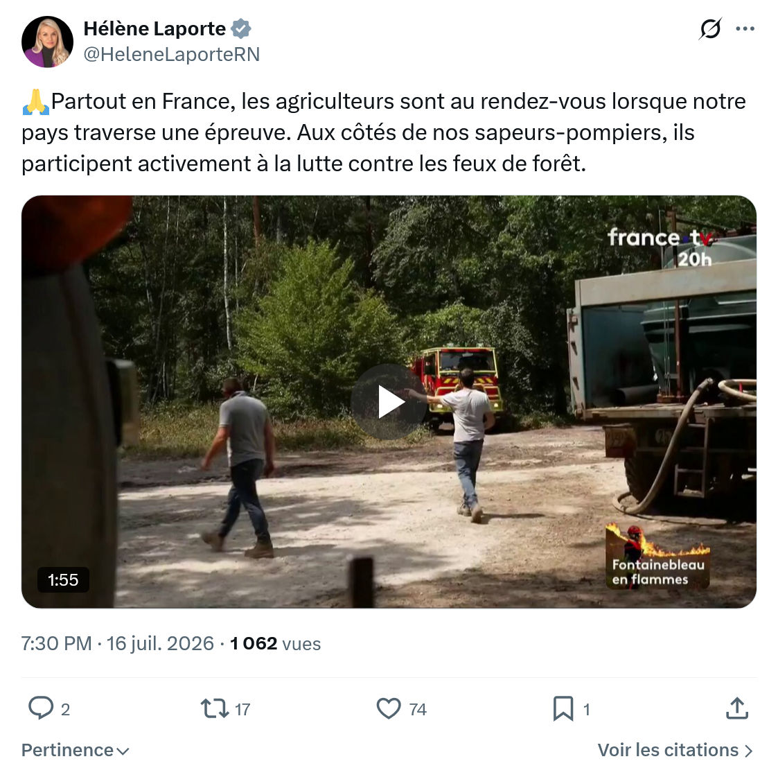 Hélène Laporte: Partout en France...