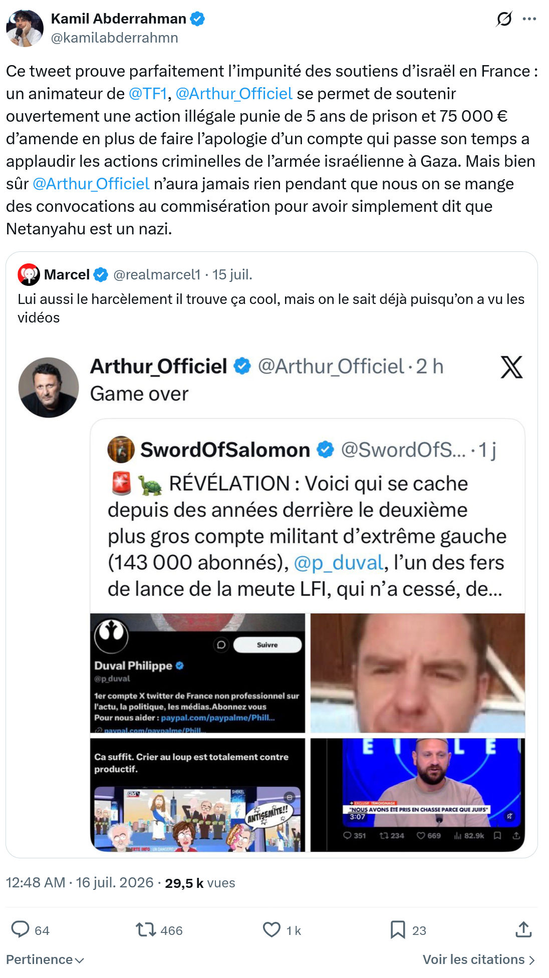 Kamil Abderrahman: Ce tweet prouve parfaitement l’impunité...