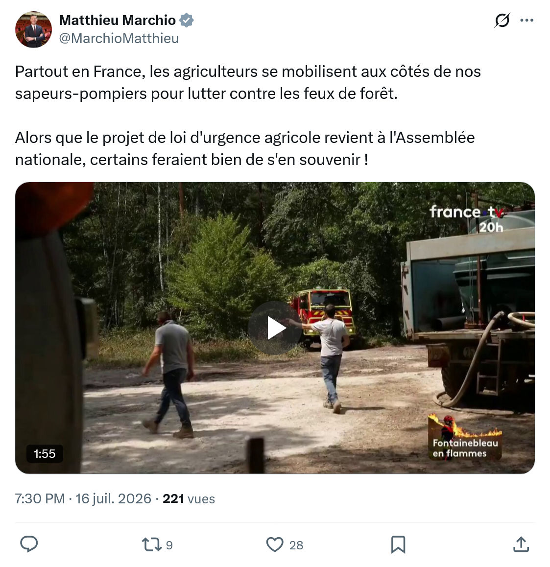 Matthieu Marchio: Partout en France...