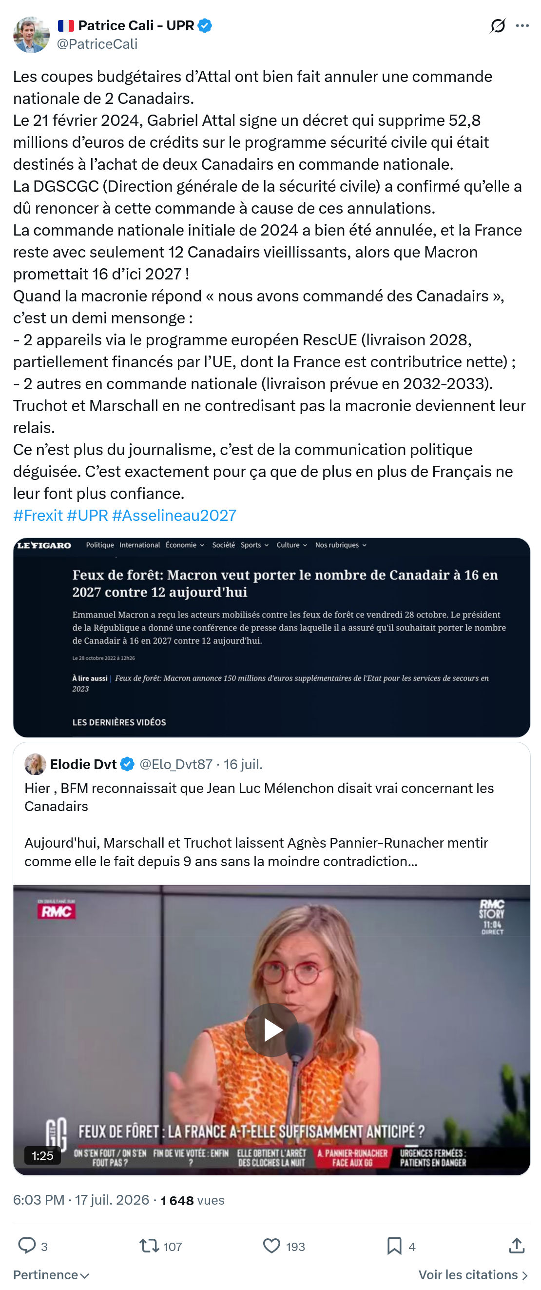 Patrice Cali: Les coupes budgétaires d’Attal...
