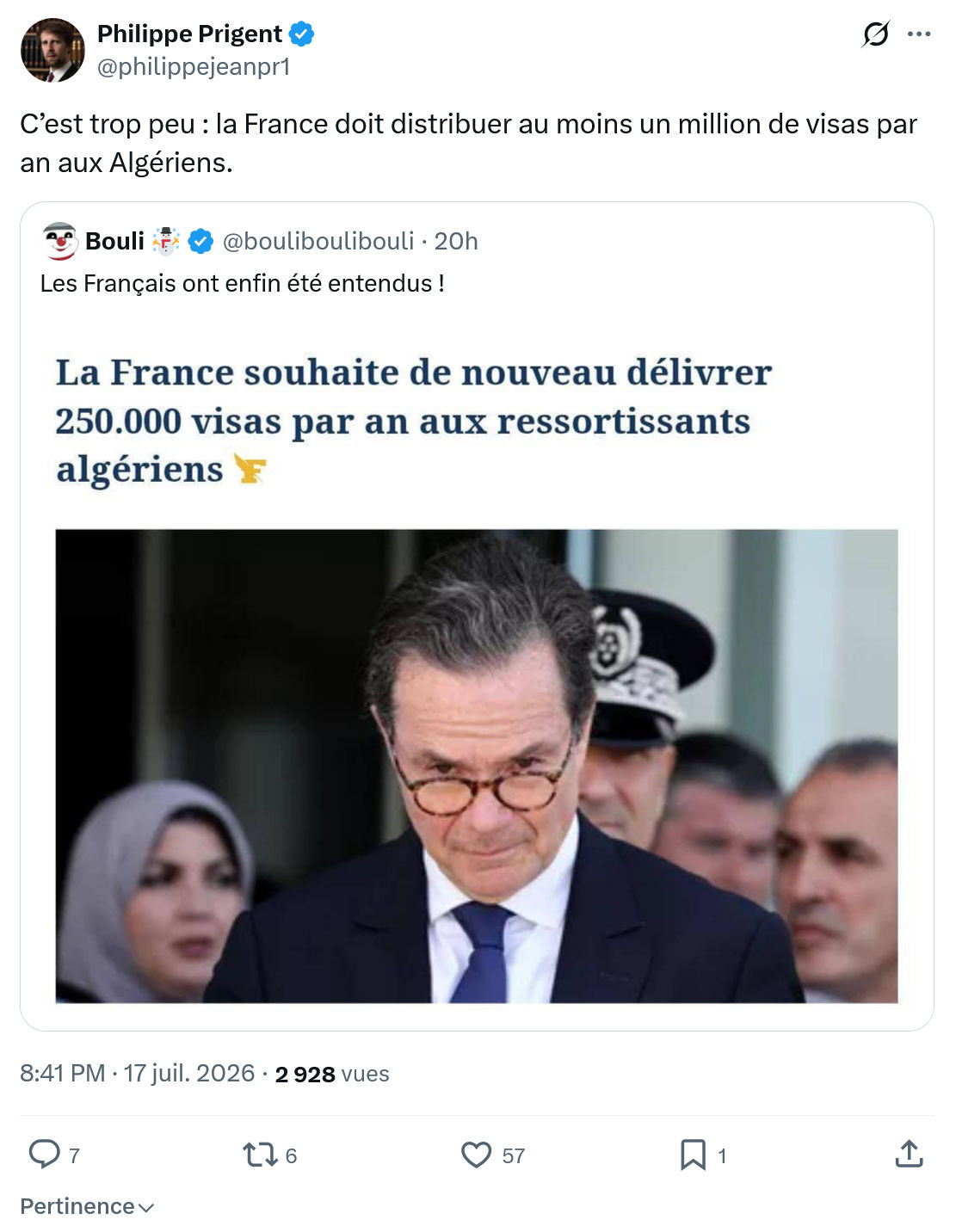 Philippe Prigent: C’est trop peu...