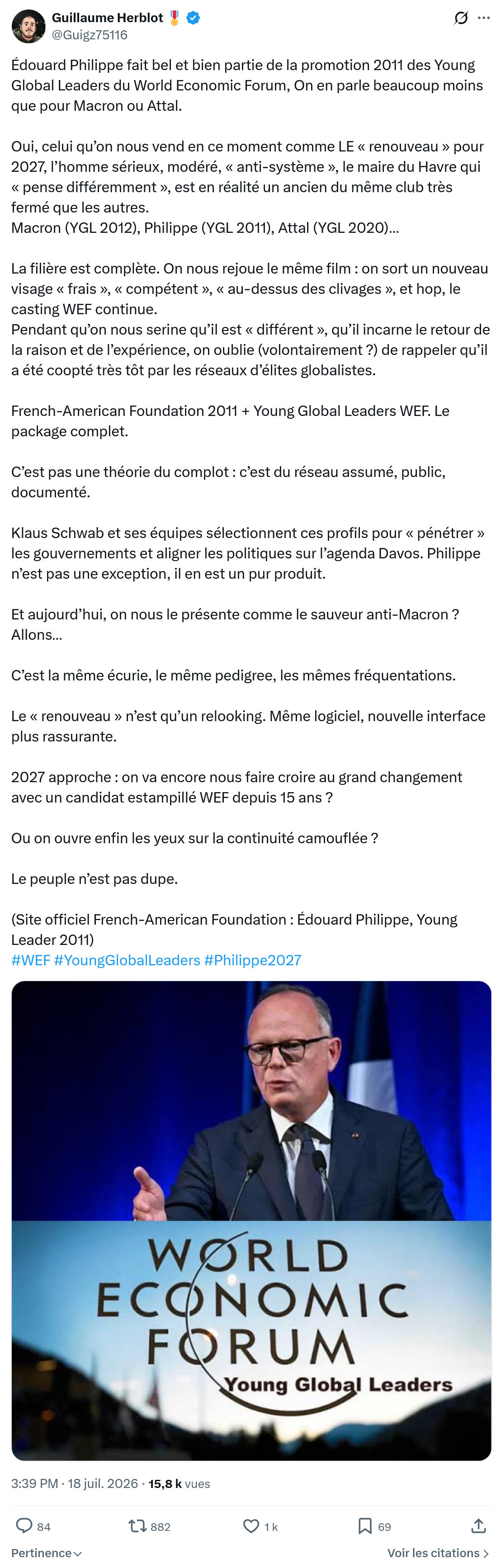 Guillaume Herblot: Édouard Philippe fait bel et bien partie...