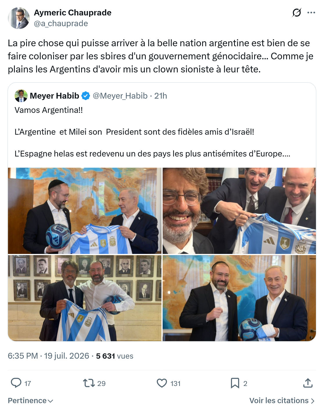 Aymeric Chauprad: La pire chose qui puisse arriver...