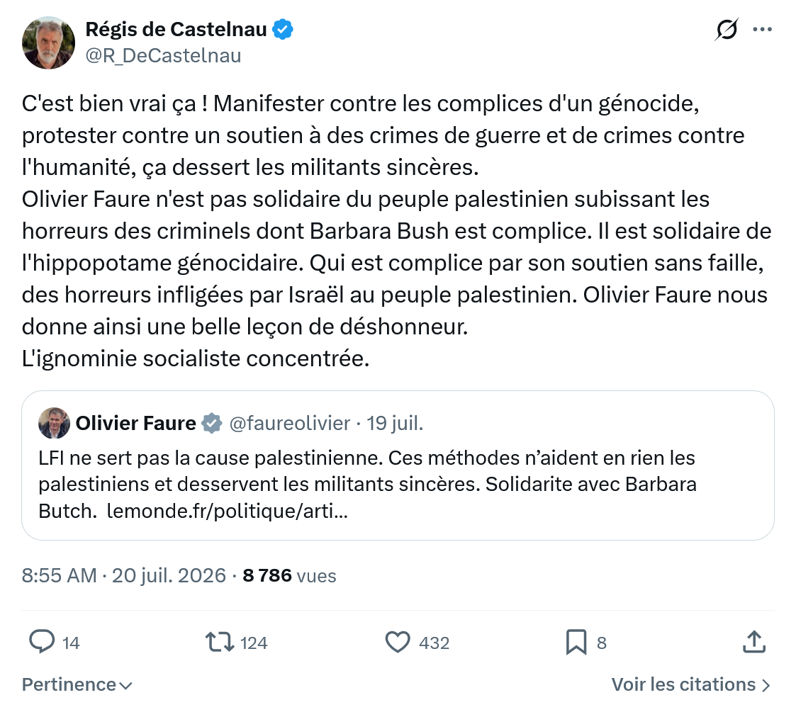 Régis de Castelnau: C'est bien vrai ça !...