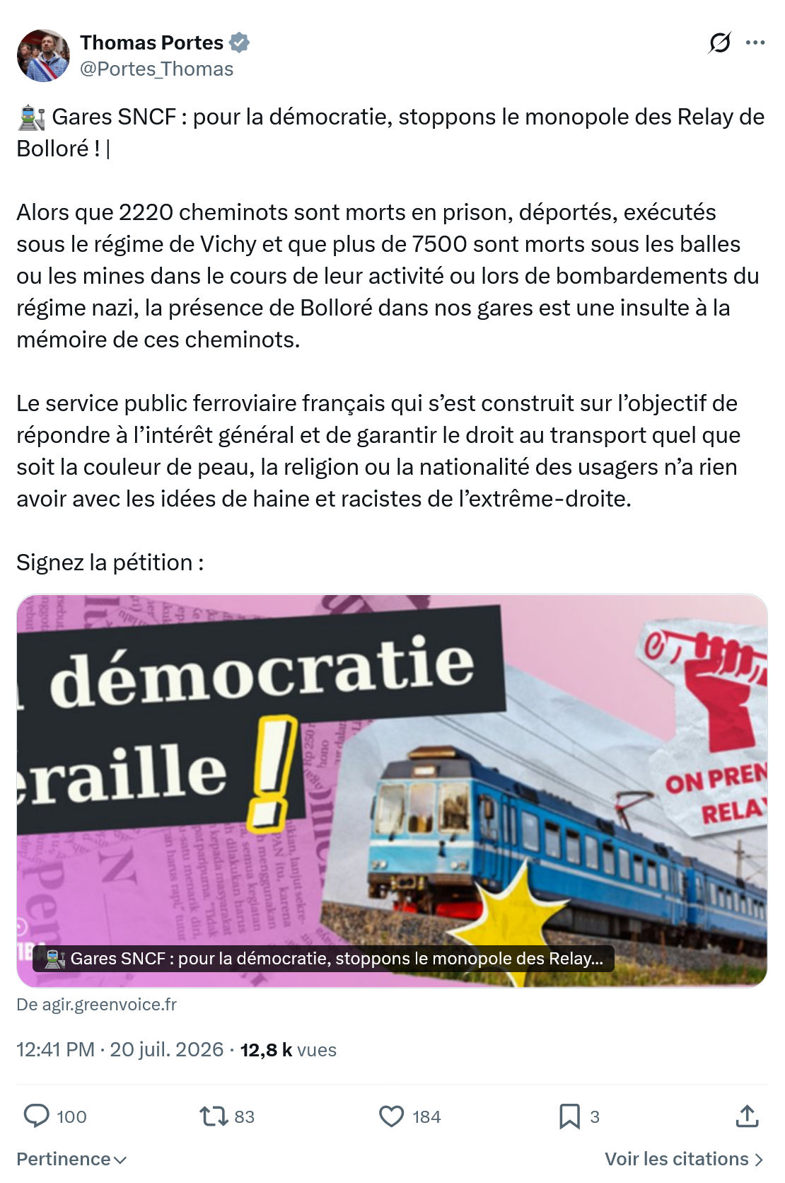 Thomas Portes: Gares SNCF...