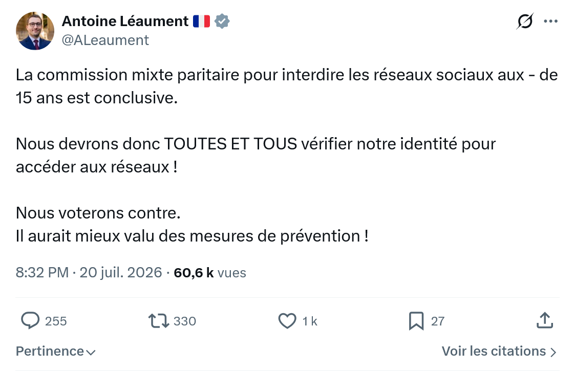 Antoine Léaument: La commission mixte paritaire...