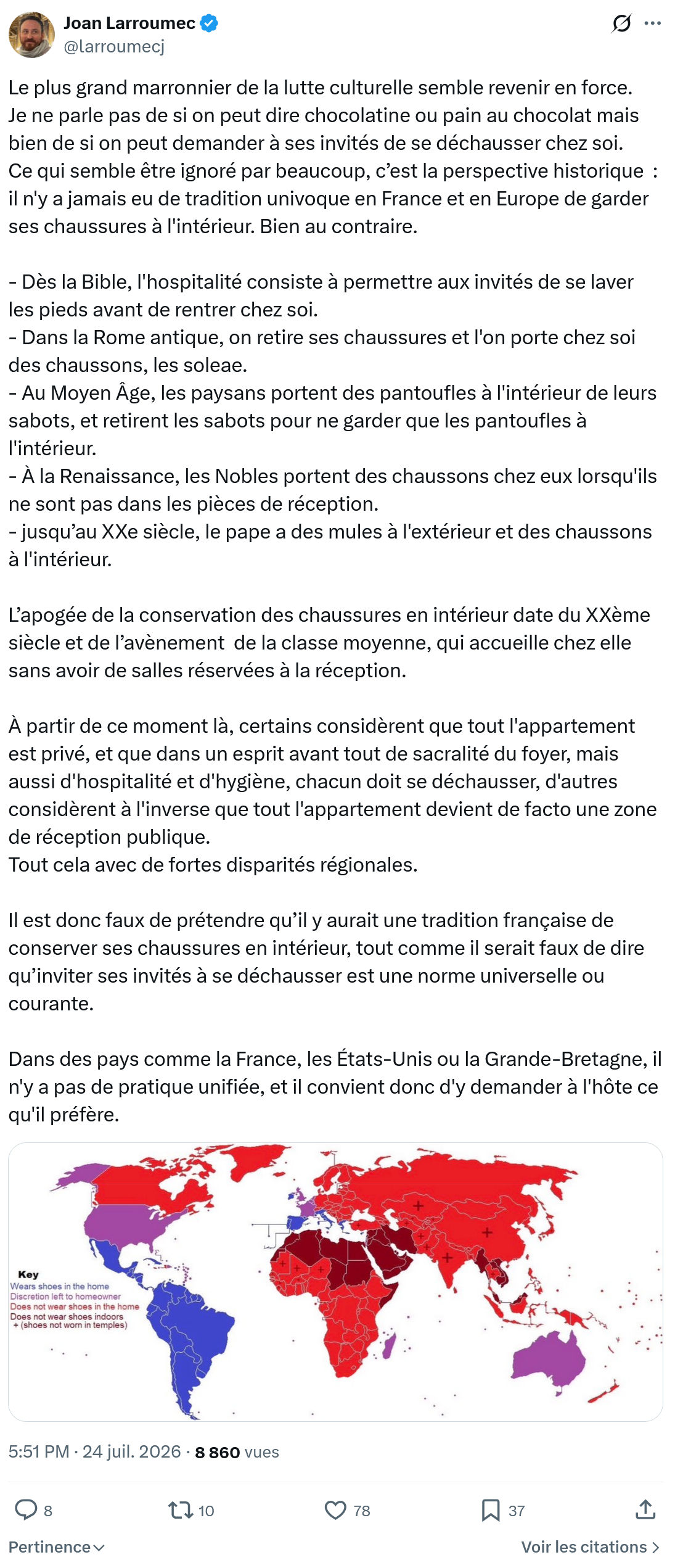 Joan Larroumec: Le plus grand marronnier...