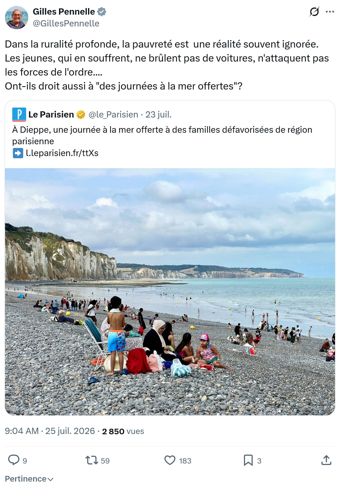 Gilles Pennelle: Dans la ruralité profonde...