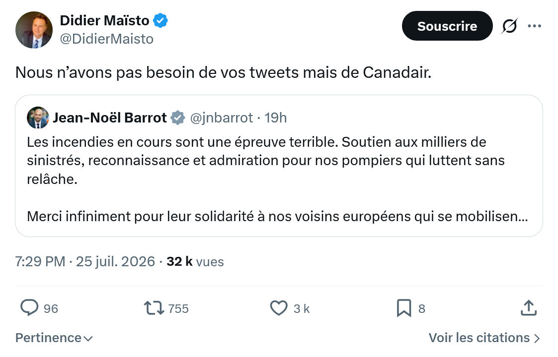 Didier Maïsto: Nous n’avons pas besoin...