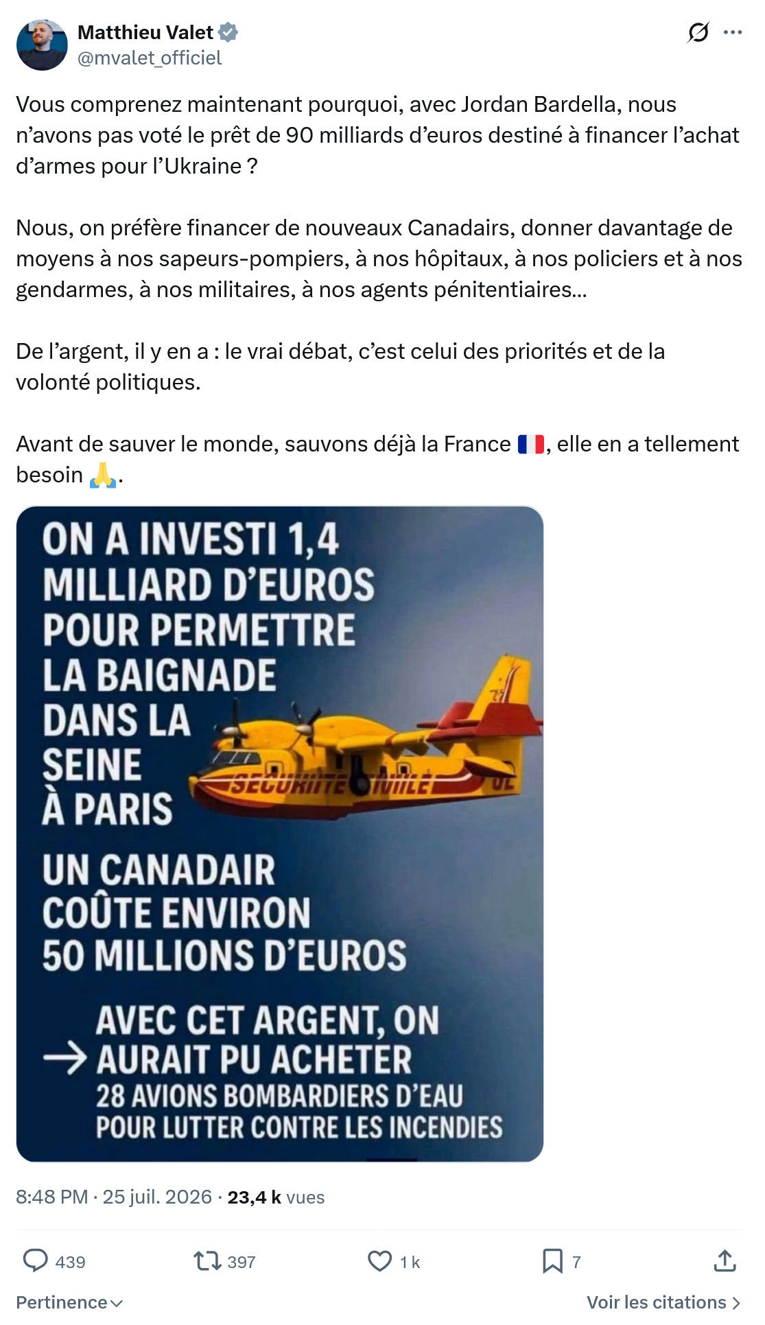 Matthieu Valet: Vous comprenez maintenant pourquoi...