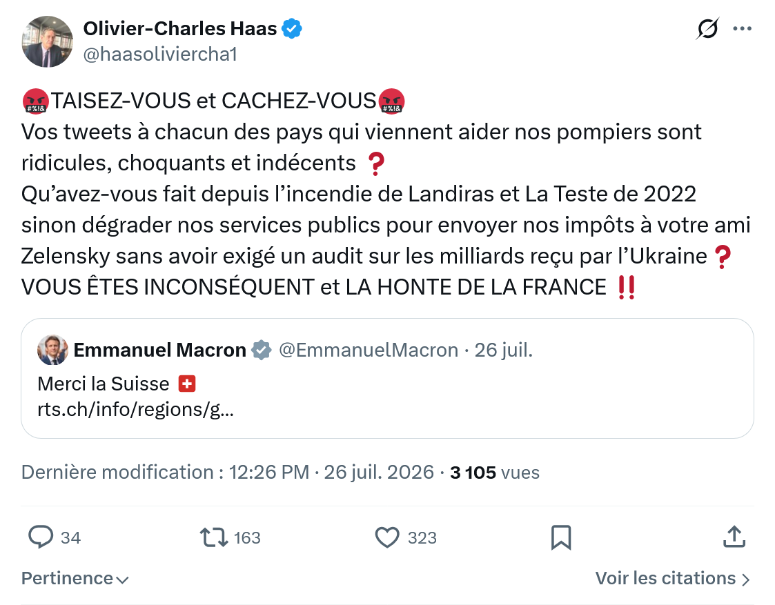 Olivier-Charles Haas: TAISEZ-VOUS et CACHEZ-VOU...
