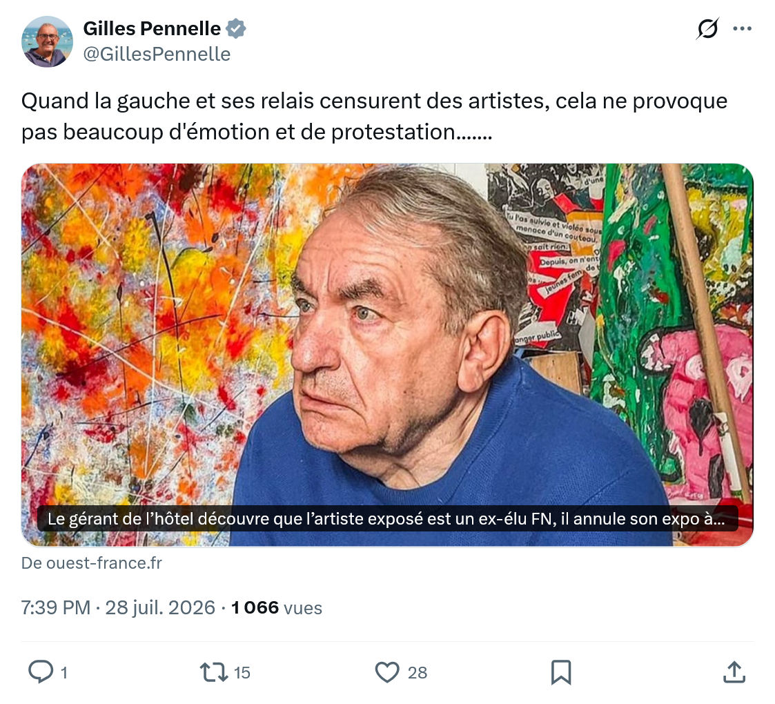 Gilles Pennelle: Quand la gauche et ses relais...