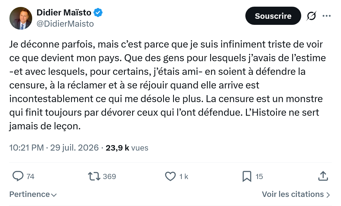 Didier Maïsto: Je déconne parfois...