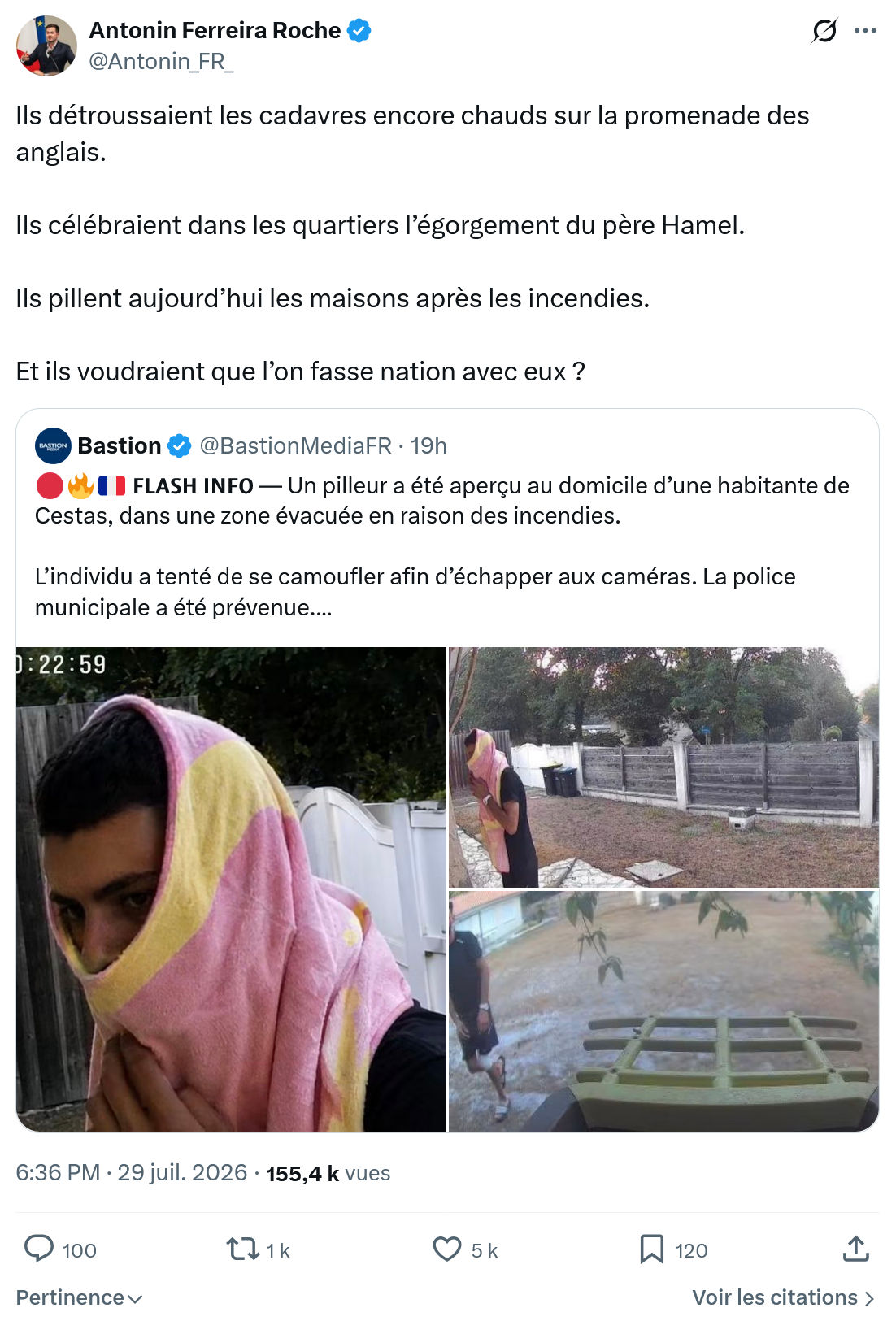 Antonin Ferreira Roche: Ils détroussaient les cadavres...