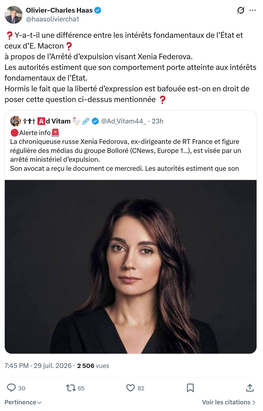 Olivier-Charles Haas: Y-a-t-il une différence entre les...