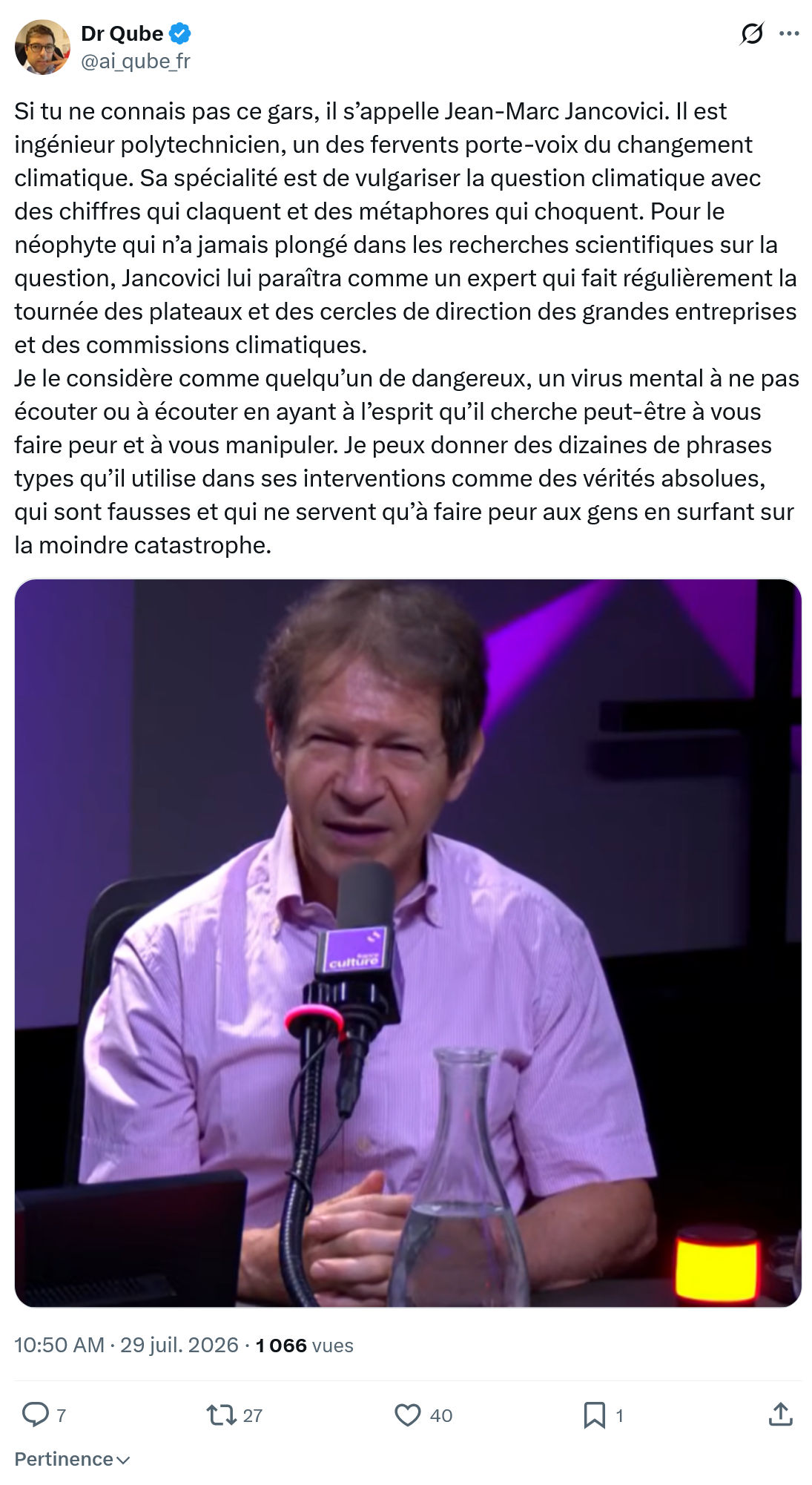 Dr Qube: Si tu ne connais pas ce gars...