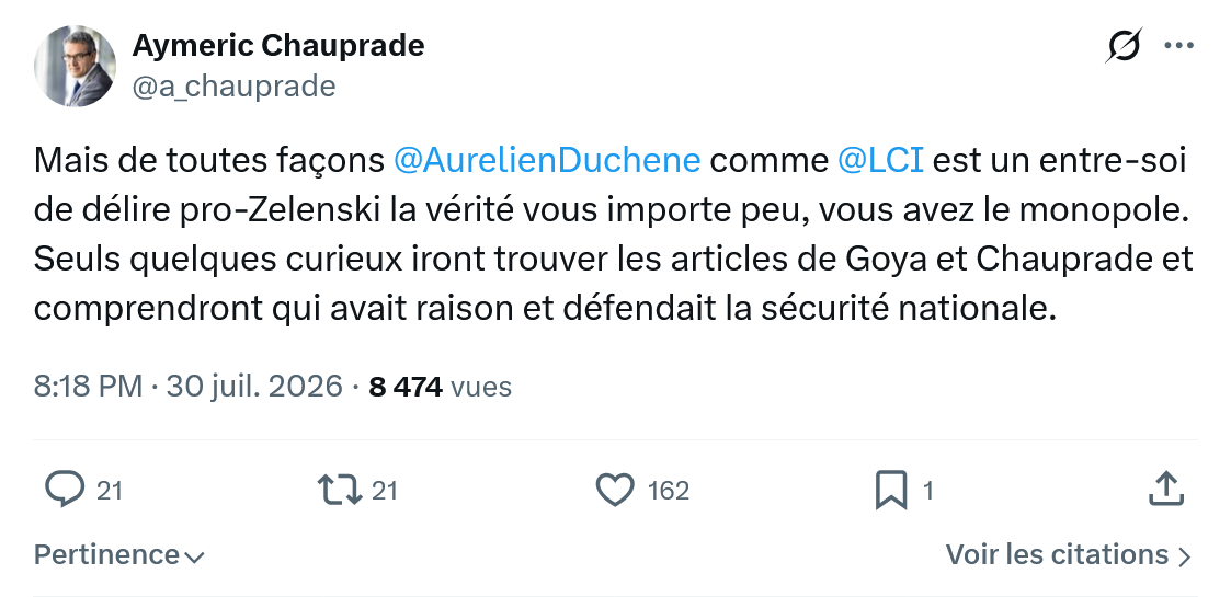 Aymeric Chauprad: Mais de toutes façons...