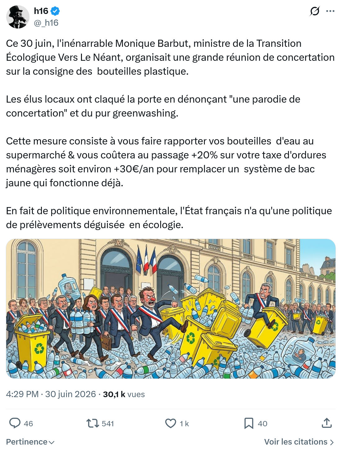h16: Ce 30 juin...