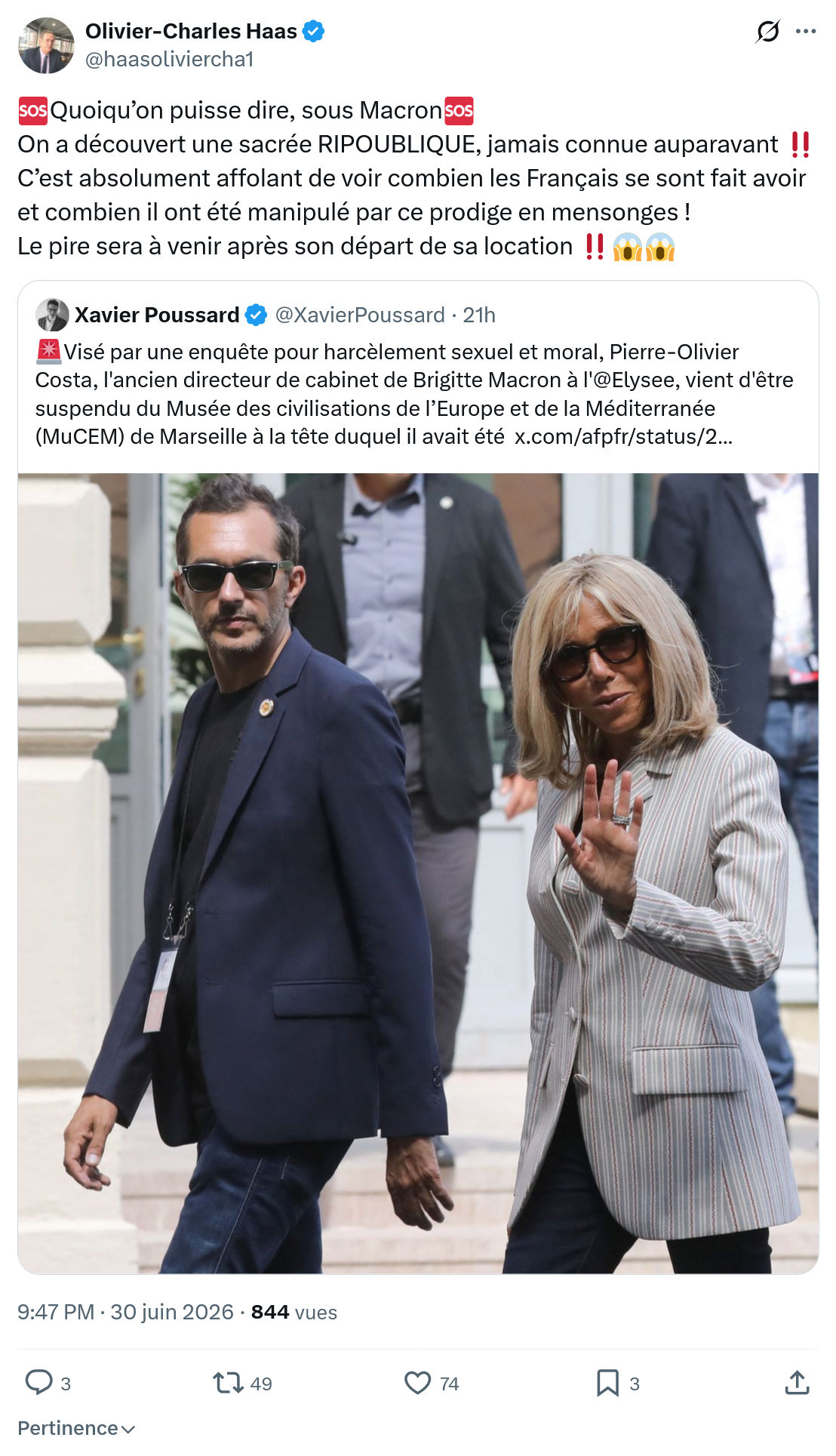 Olivier-Charles Haas: Quoiqu’on puisse dire, sous Macron...