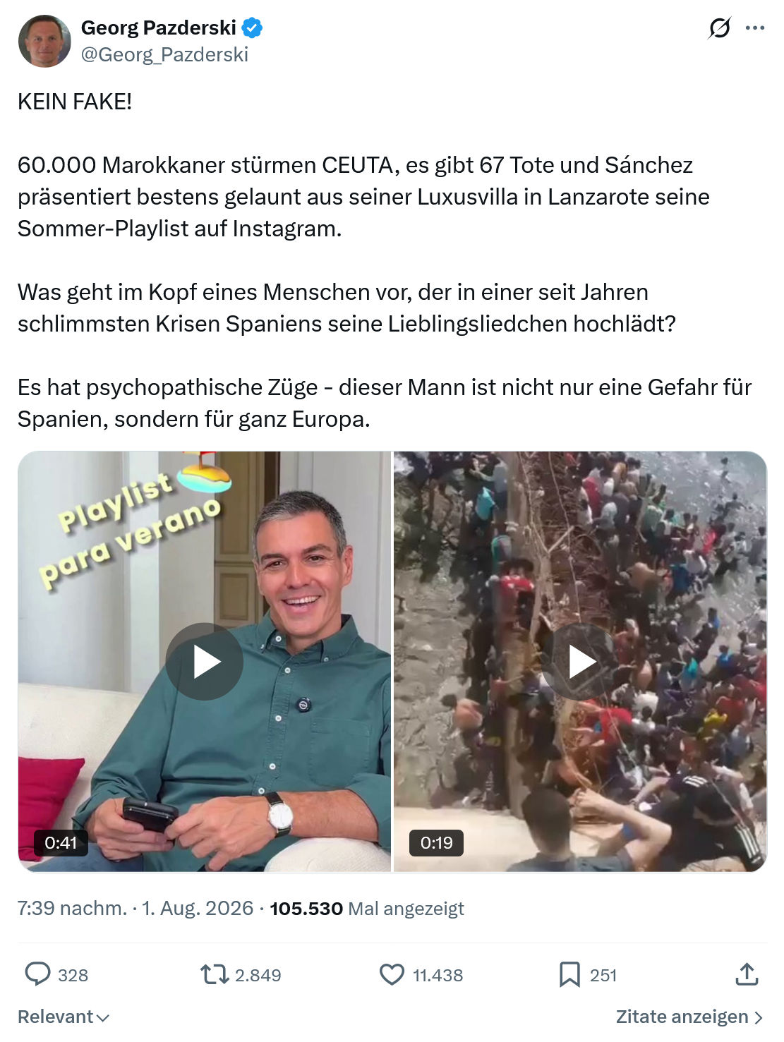 Georg Pazderski: KEIN FAKE...