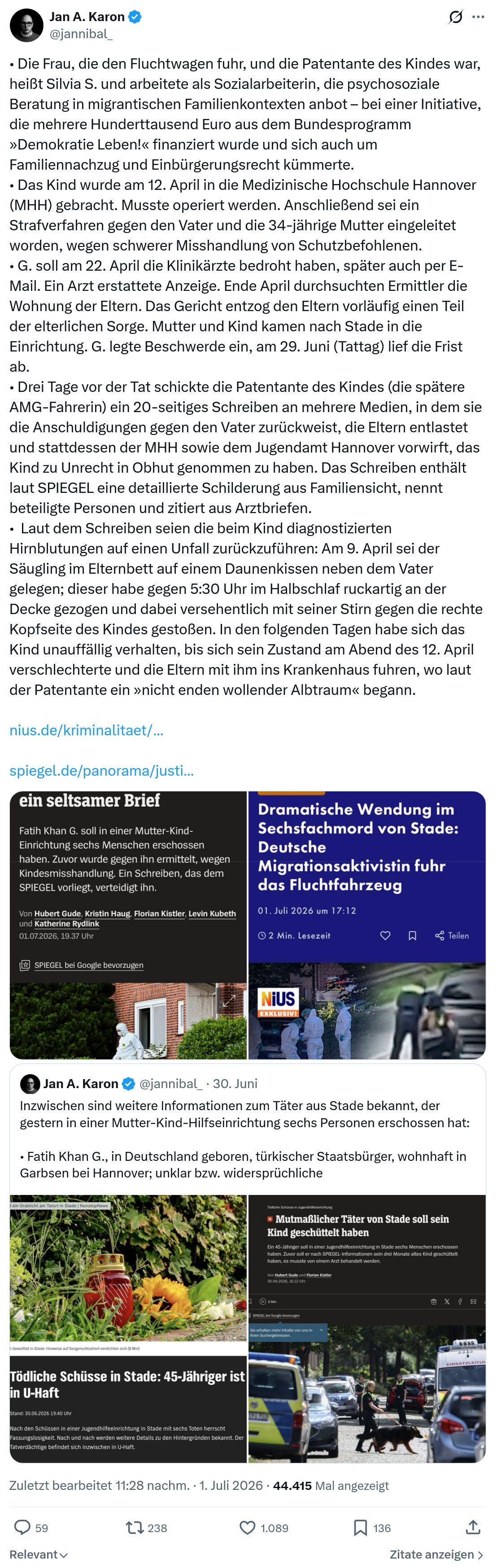 Jan A. Karon: