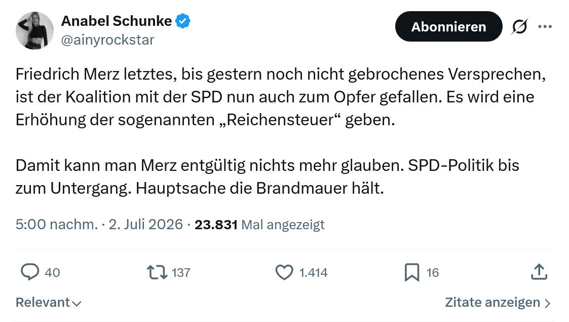 Anabel Schunke: Friedrich Merz letztes...