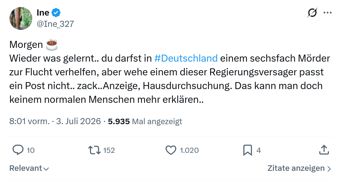 Ine: Morgen...