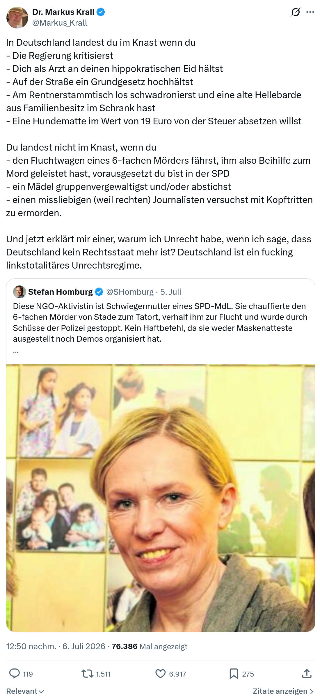 Markus Krall: In Deutschland landest du im Knast wenn du...