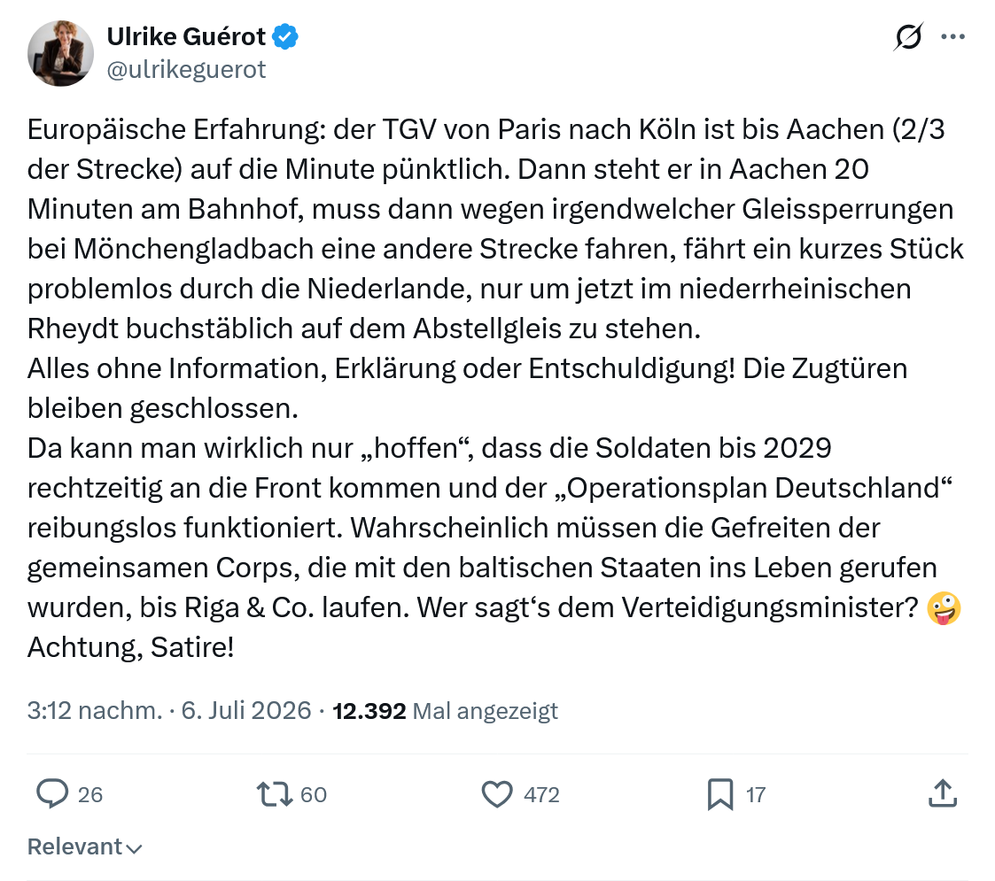 Ulrike Guérot: Europäische Erfahrung...