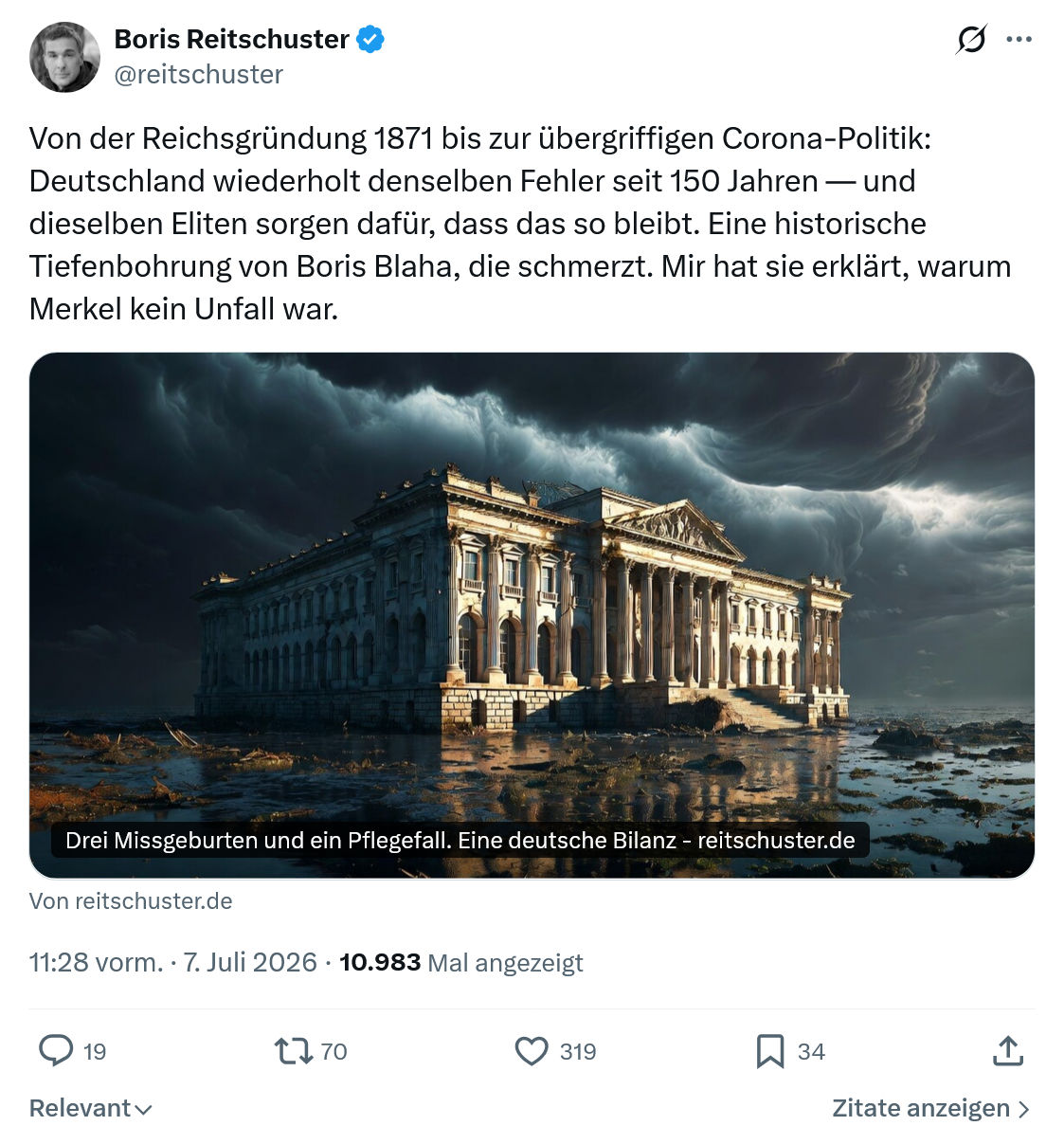 Boris Reitschuster: Von der Reichsgründung...