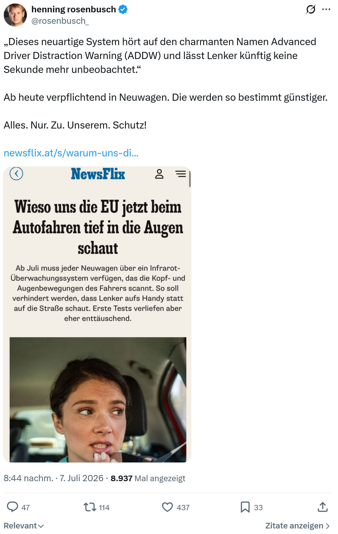 henning rosenbusch: Dieses neuartige System hört...