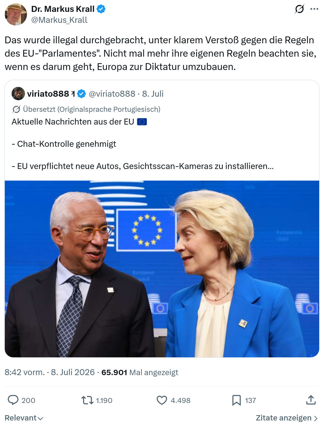 Markus Krall: Das wurde illegal durchgebracht...