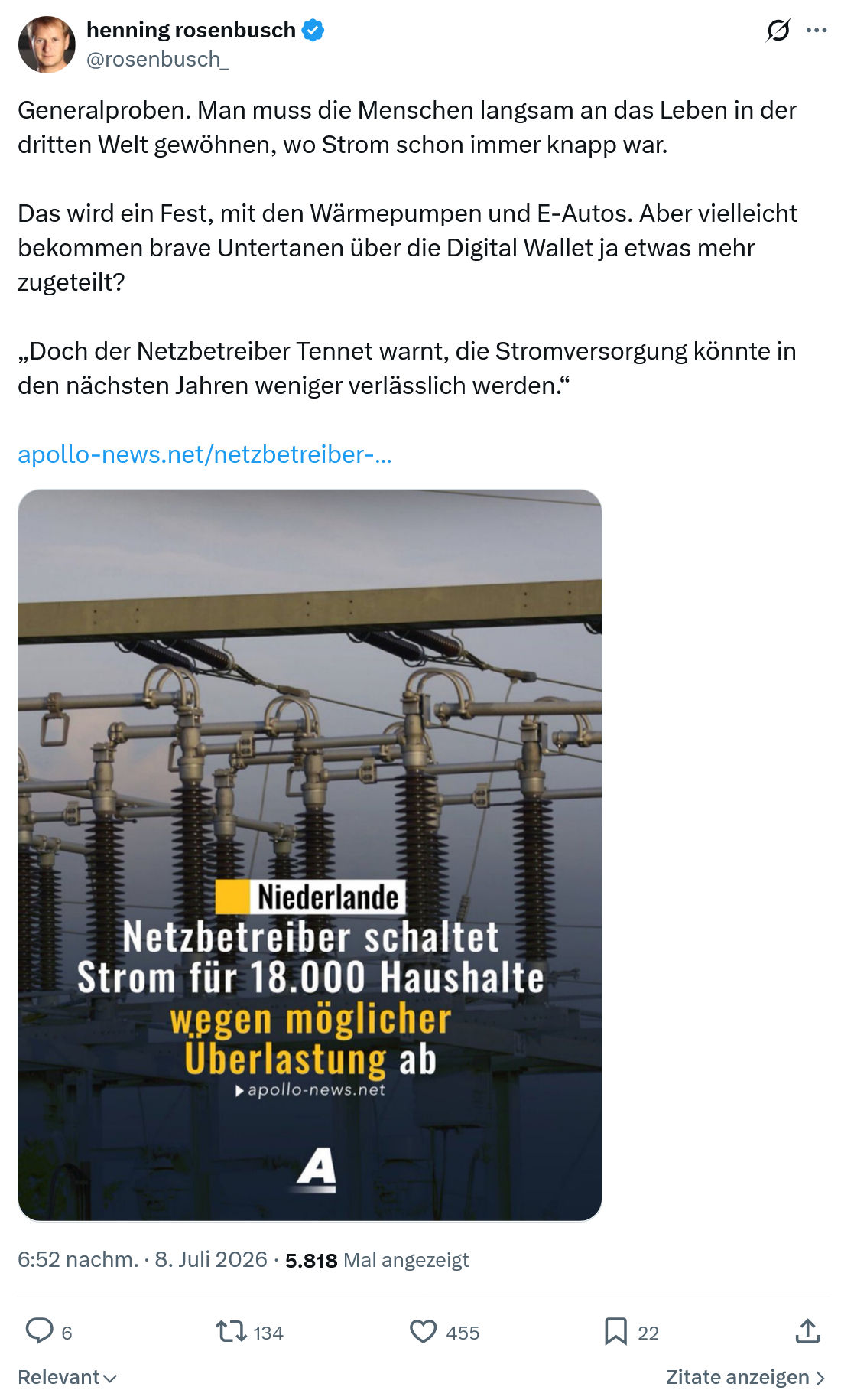 henning rosenbusch: Generalproben...