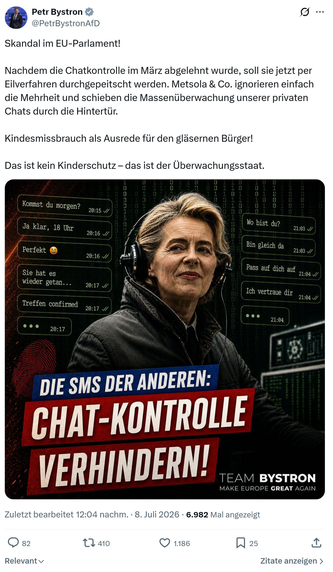 Petr Bystron: Skandal im EU-Parlament...