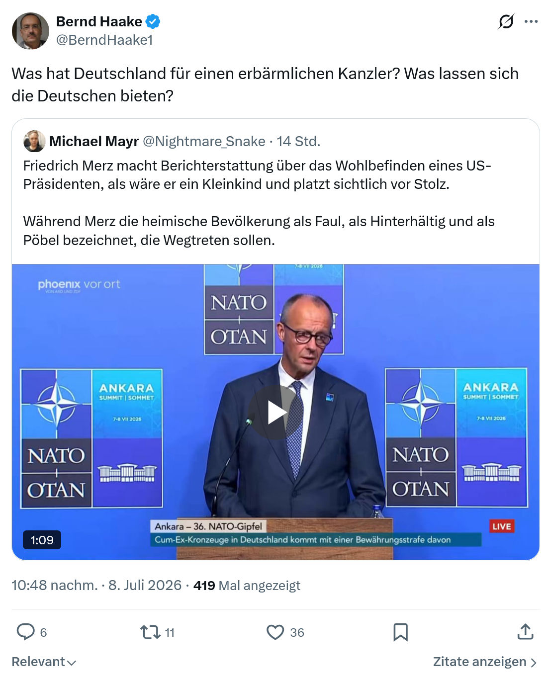 Bernd Haake: Was hat Deutschland...