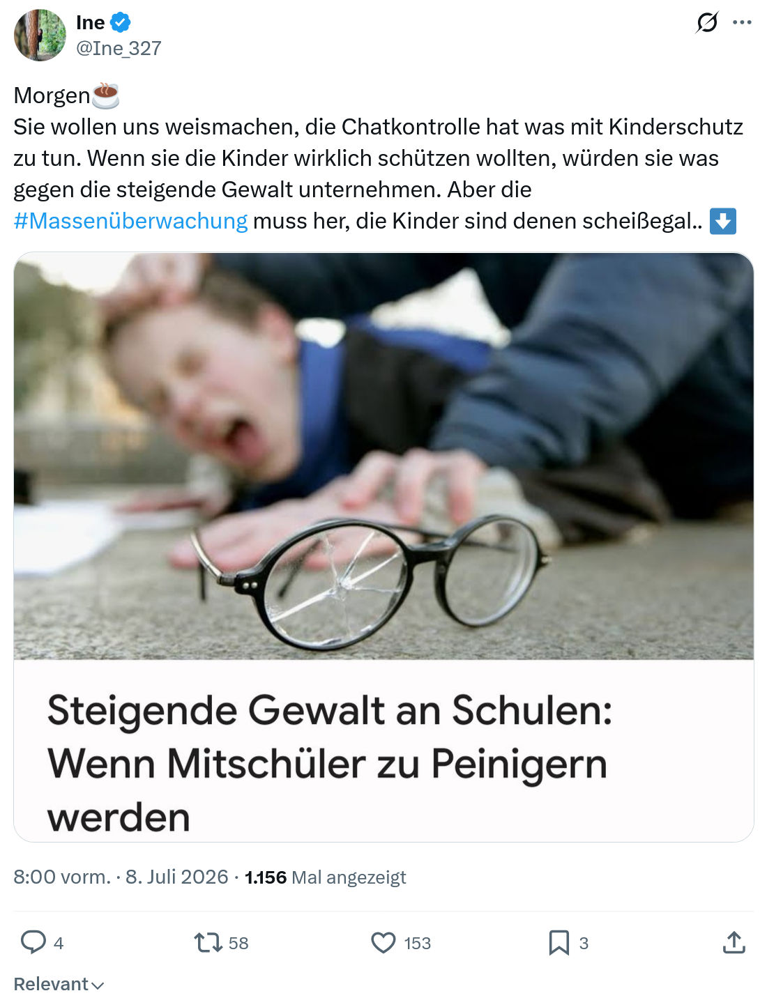 Ine: Morgen...