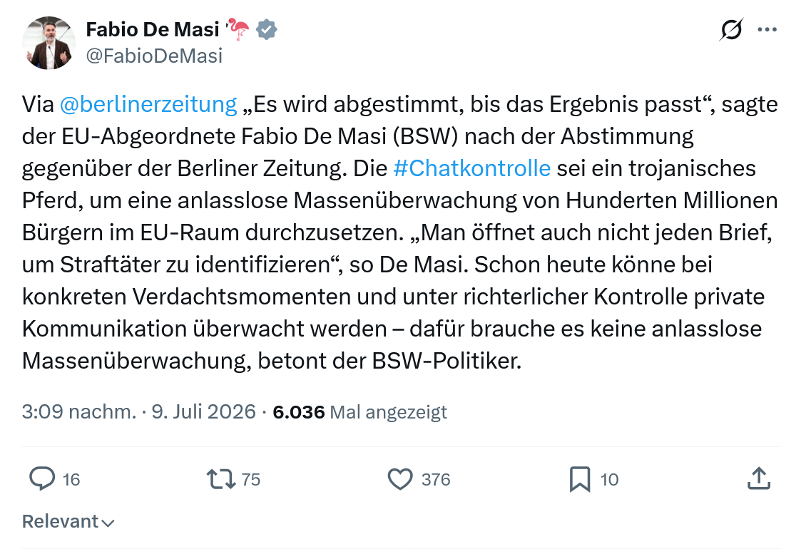 Fabio De Masi: Via @berlinerzeitung...