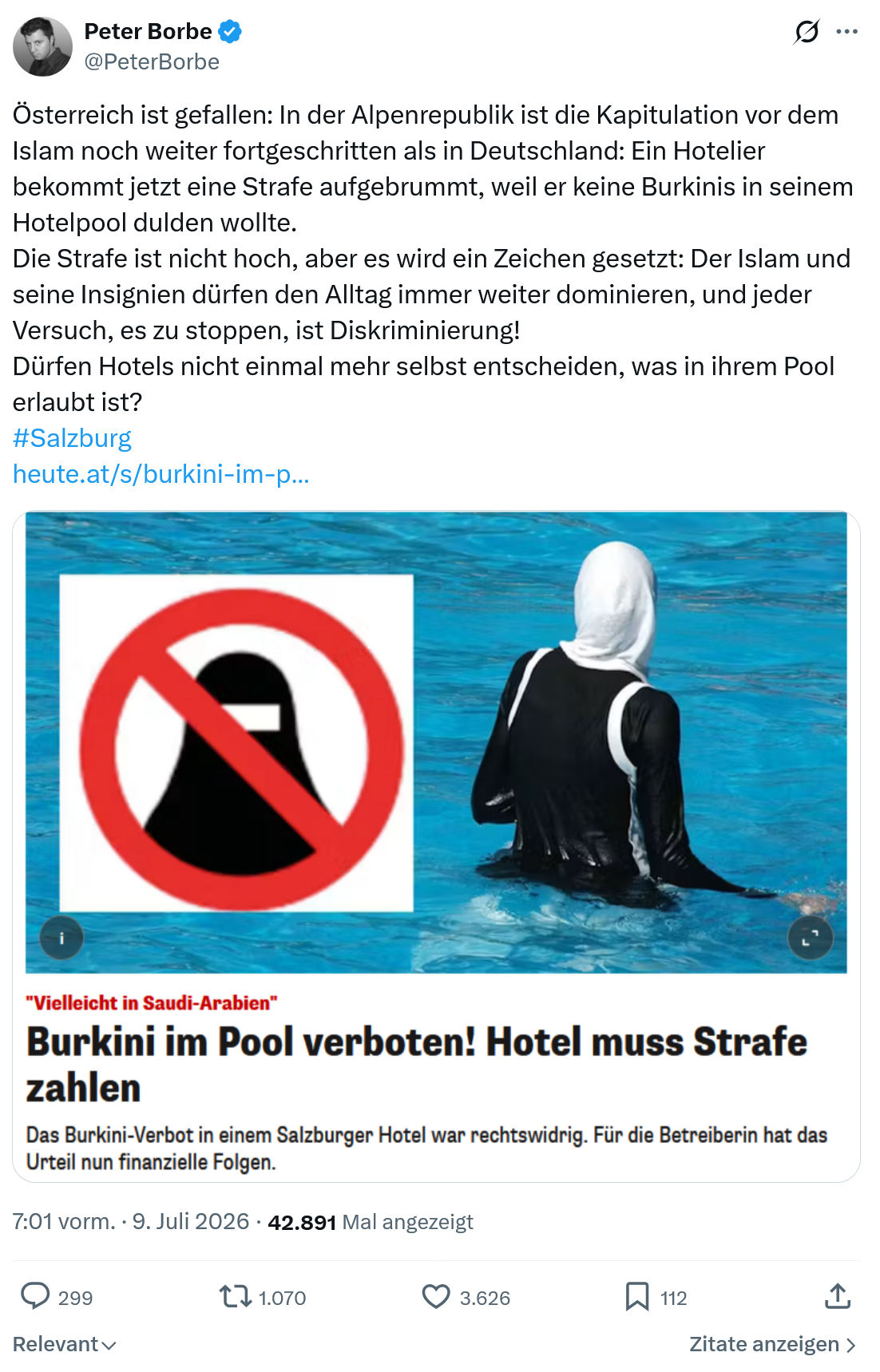 Peter Borbe: Österreich ist gefallen: In der Alpenrepublik...