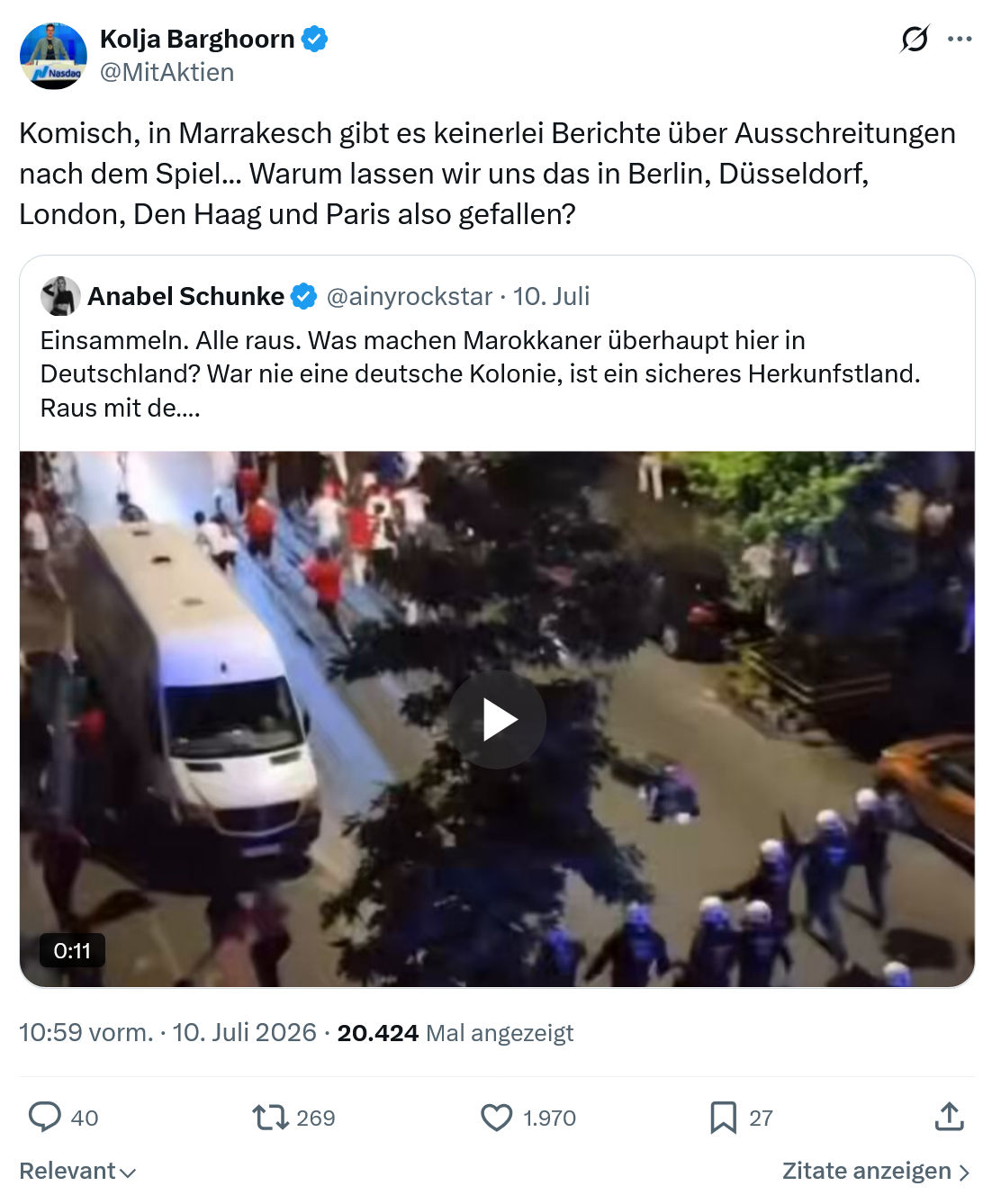 Kolja Barghoorn: Komisch, in Marrakesch...