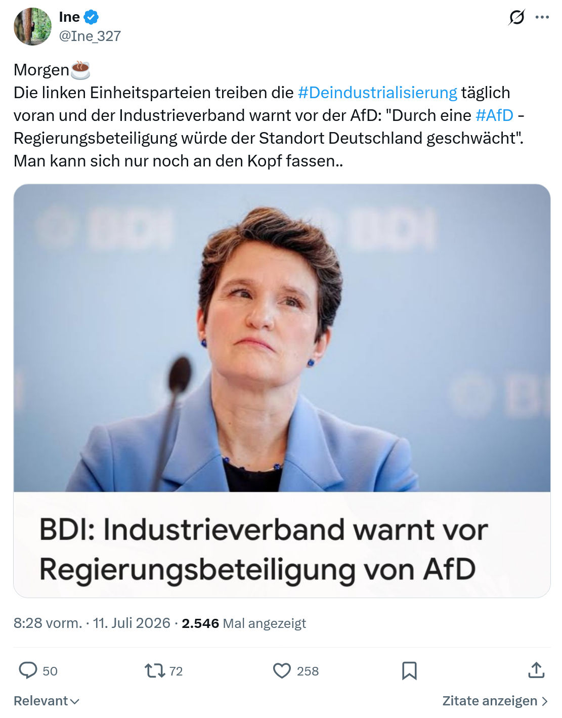 Ine: Die linken Einheitsparteien...