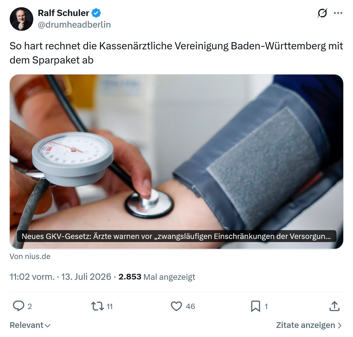 Ralf Schuler: So hart rechnet...