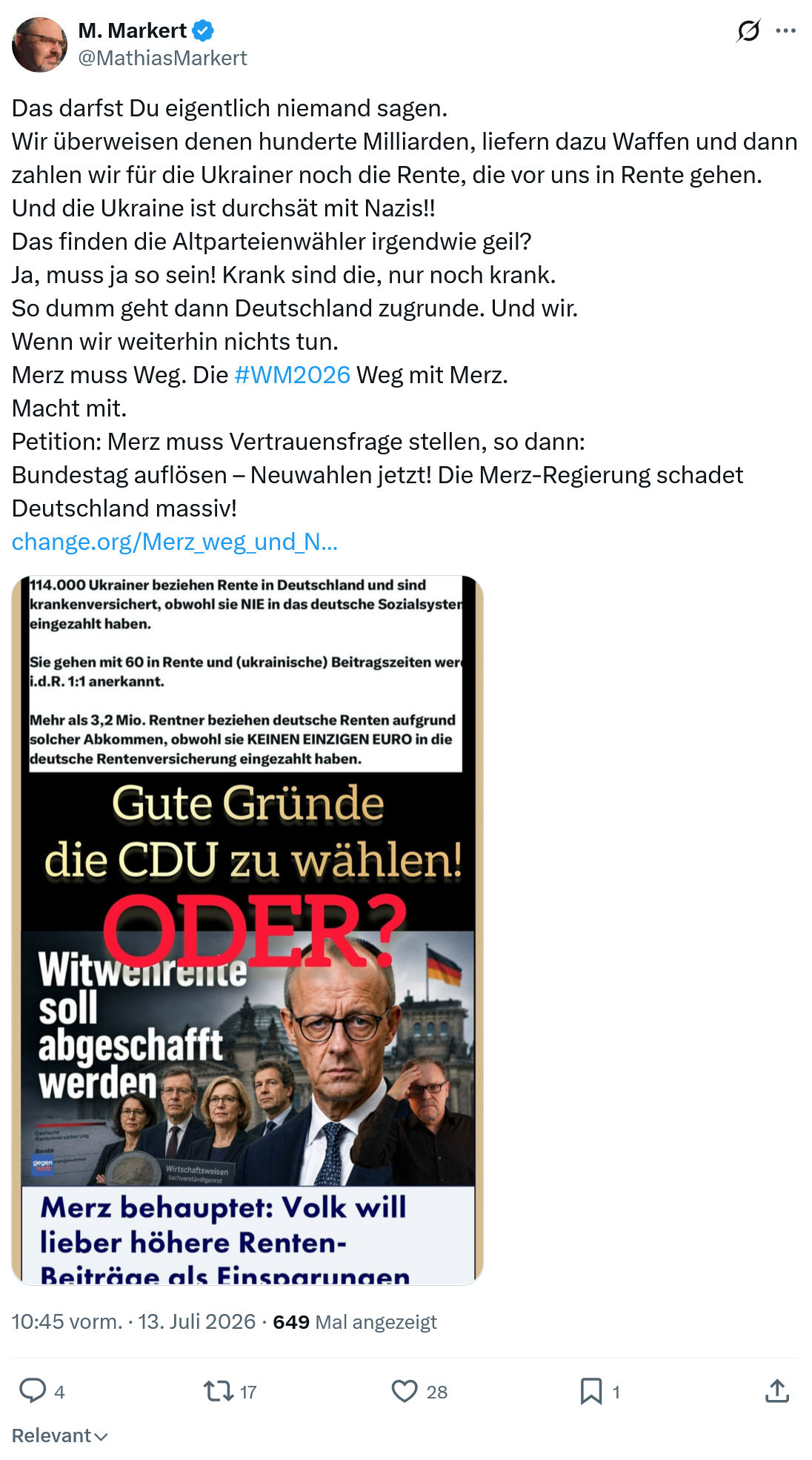 Mathias Markert: Das darfst Du eigentlich niemand sagen...