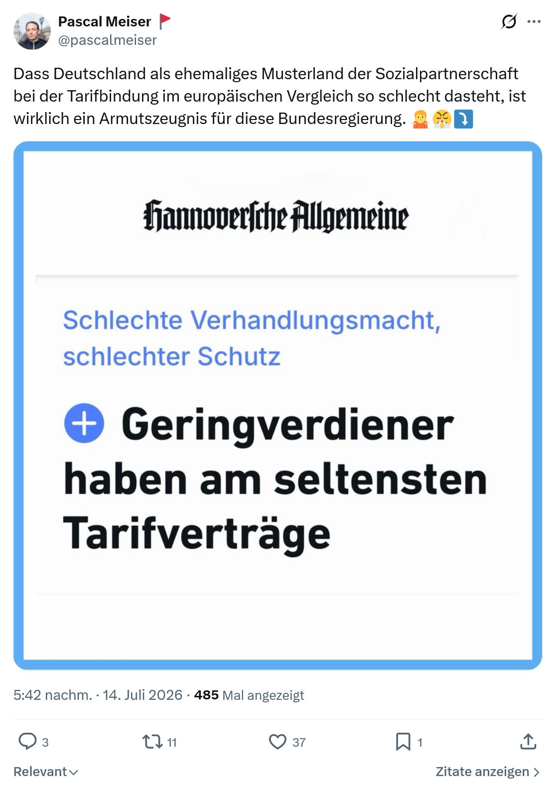 Pascal Meiser: Dass Deutschland als ehemaliges...