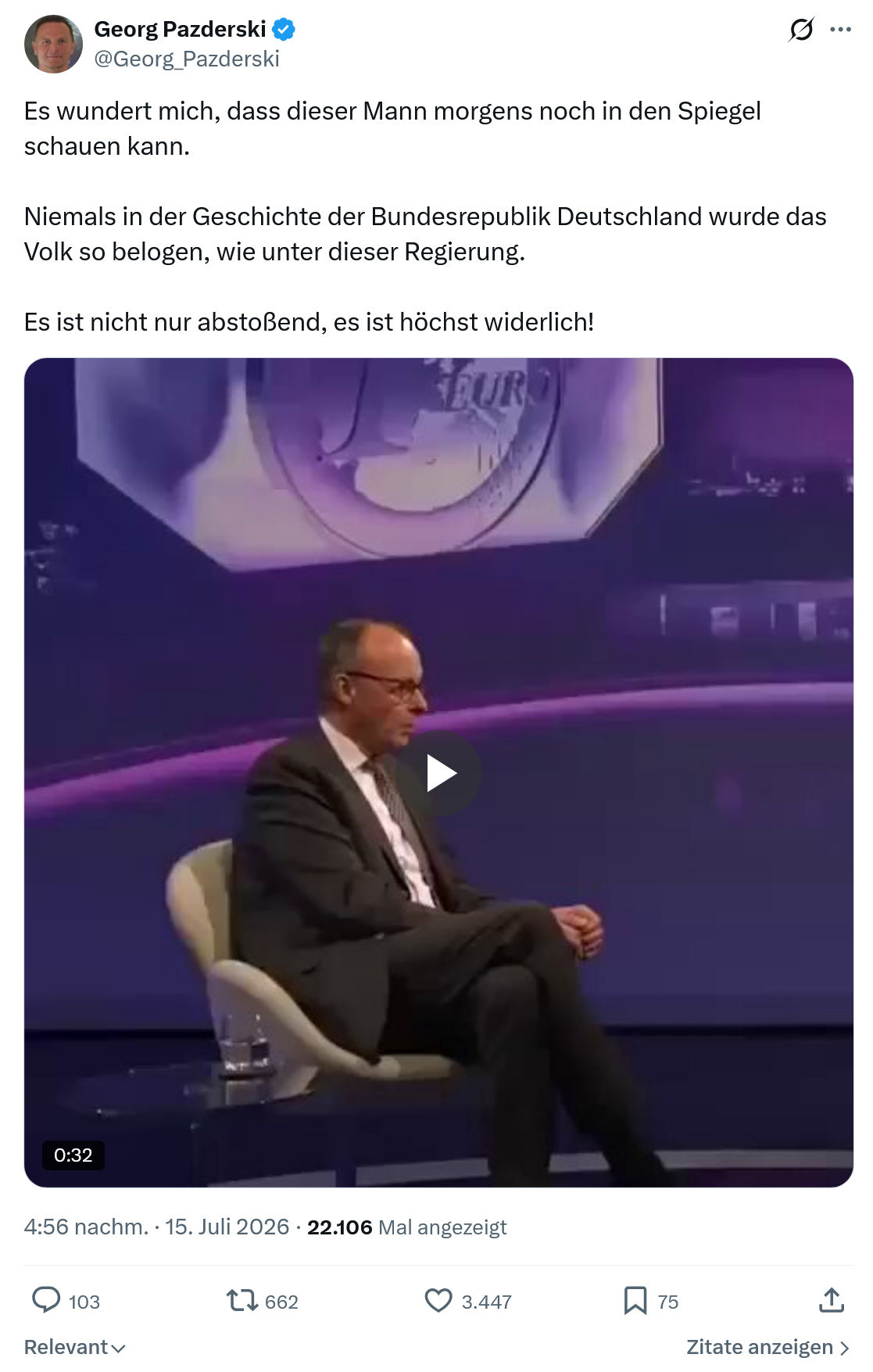 Georg Pazderski: Es wundert mich...