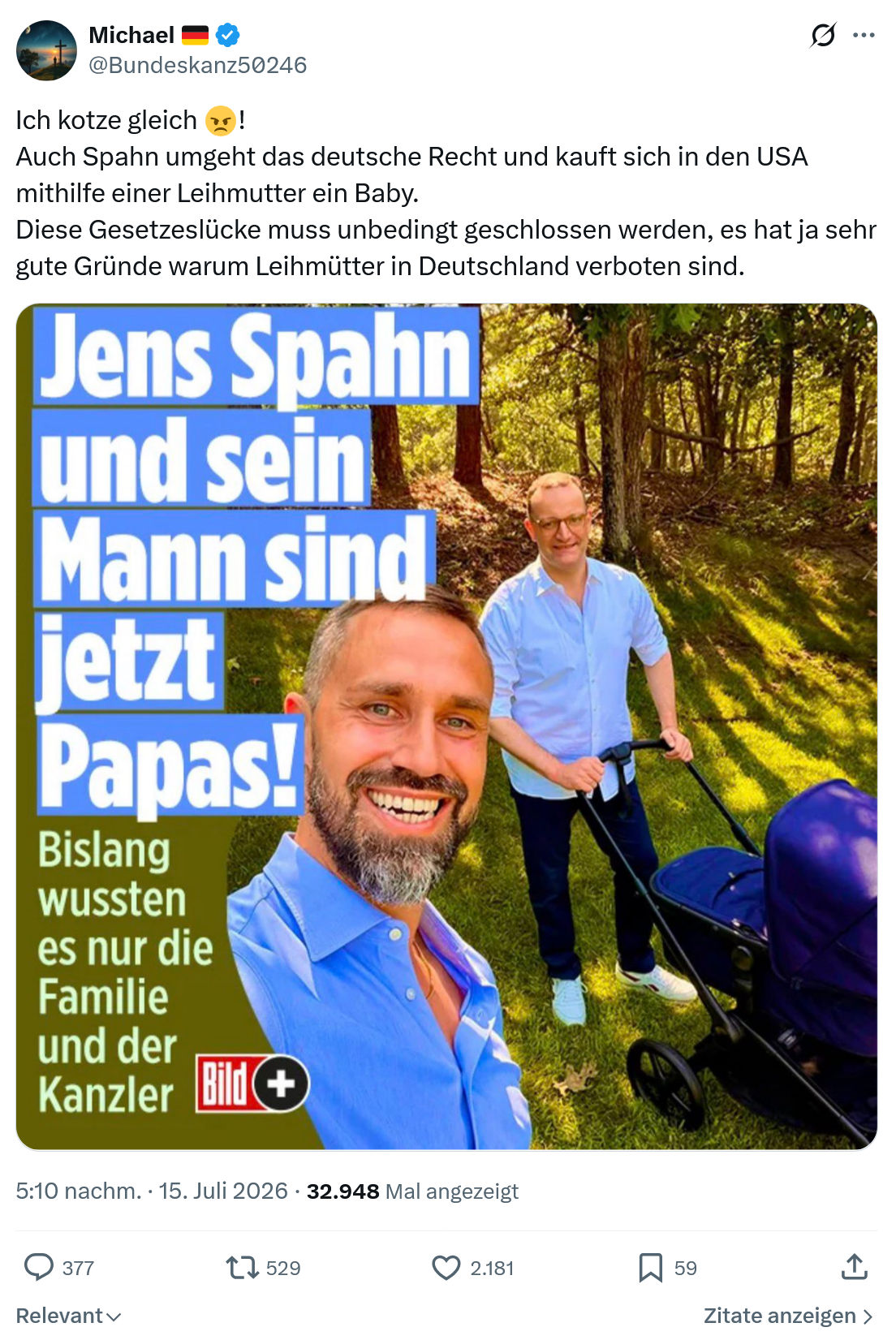 Michael: Ich kotze gleich...