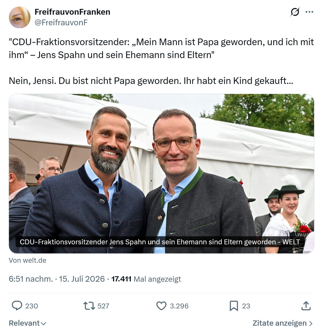 FreifrauvonFranken: CDU-Fraktionsvorsitzender...